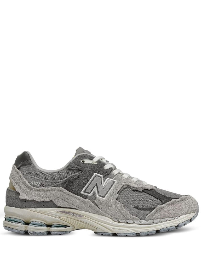 New Balance Layered Grey Sneakers With Textured Design