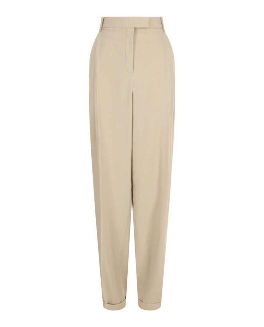 Ferragamo Wide-Leg Wool Trousers