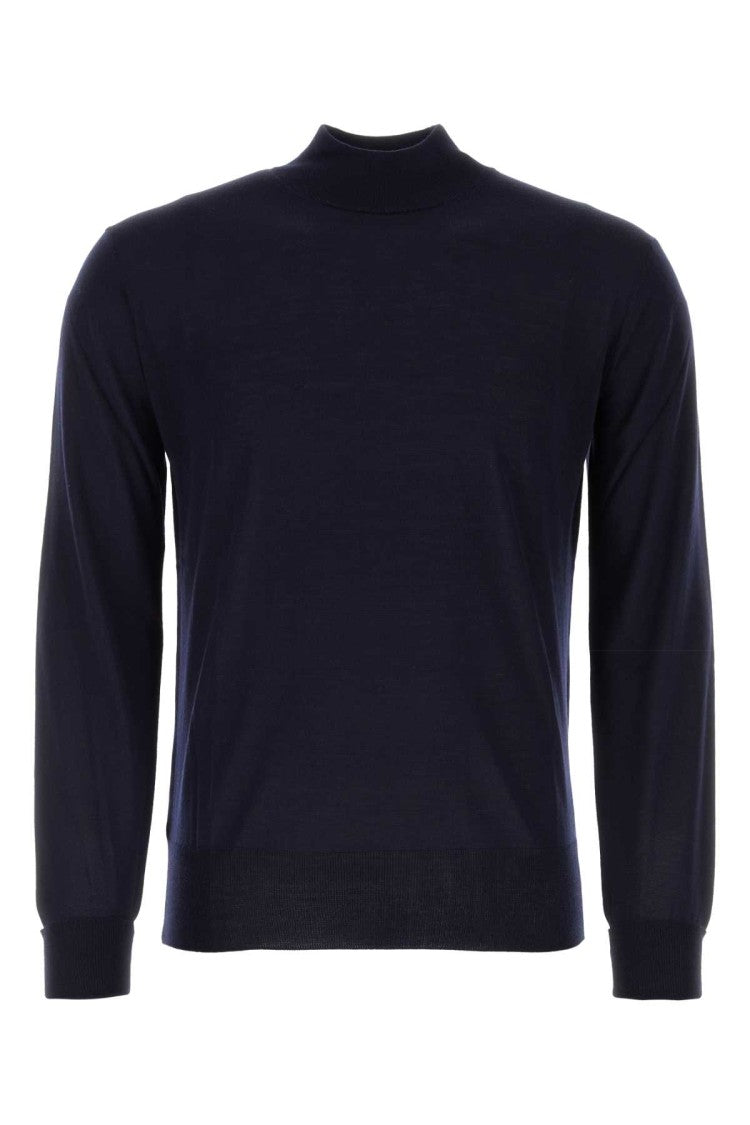 Pt Torino Midnight Blue Wool Sweater