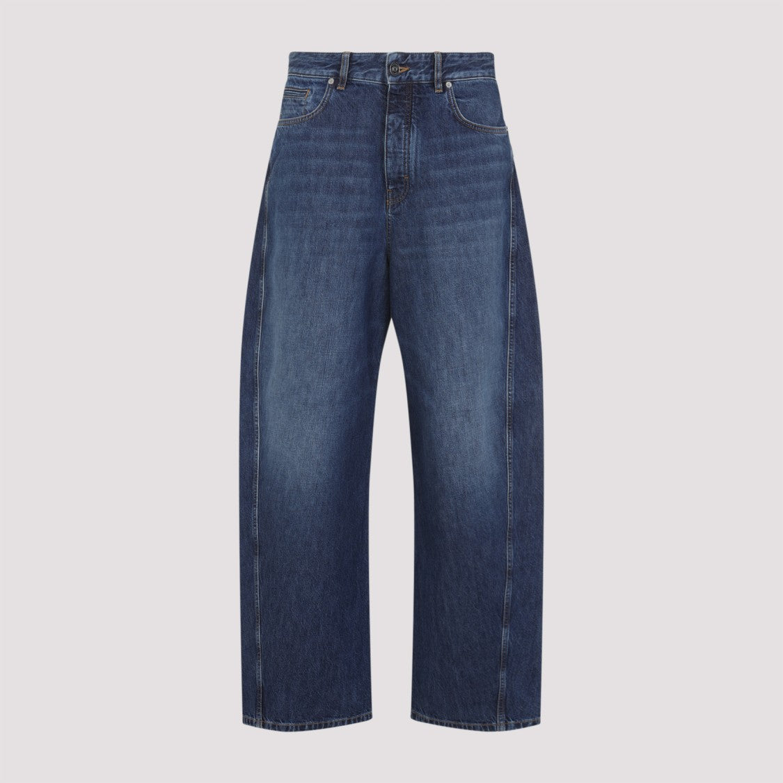 Givenchy Dark Blue Cotton Trousers