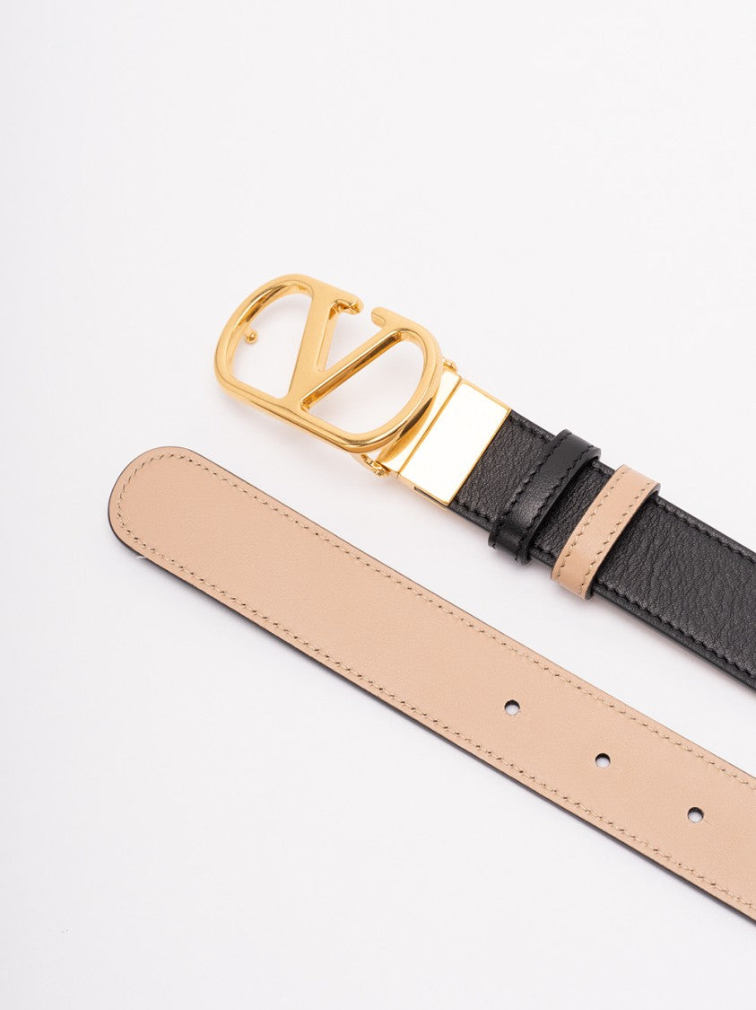 Valentino Garavani `Vlogo Signature` Reversible Belt