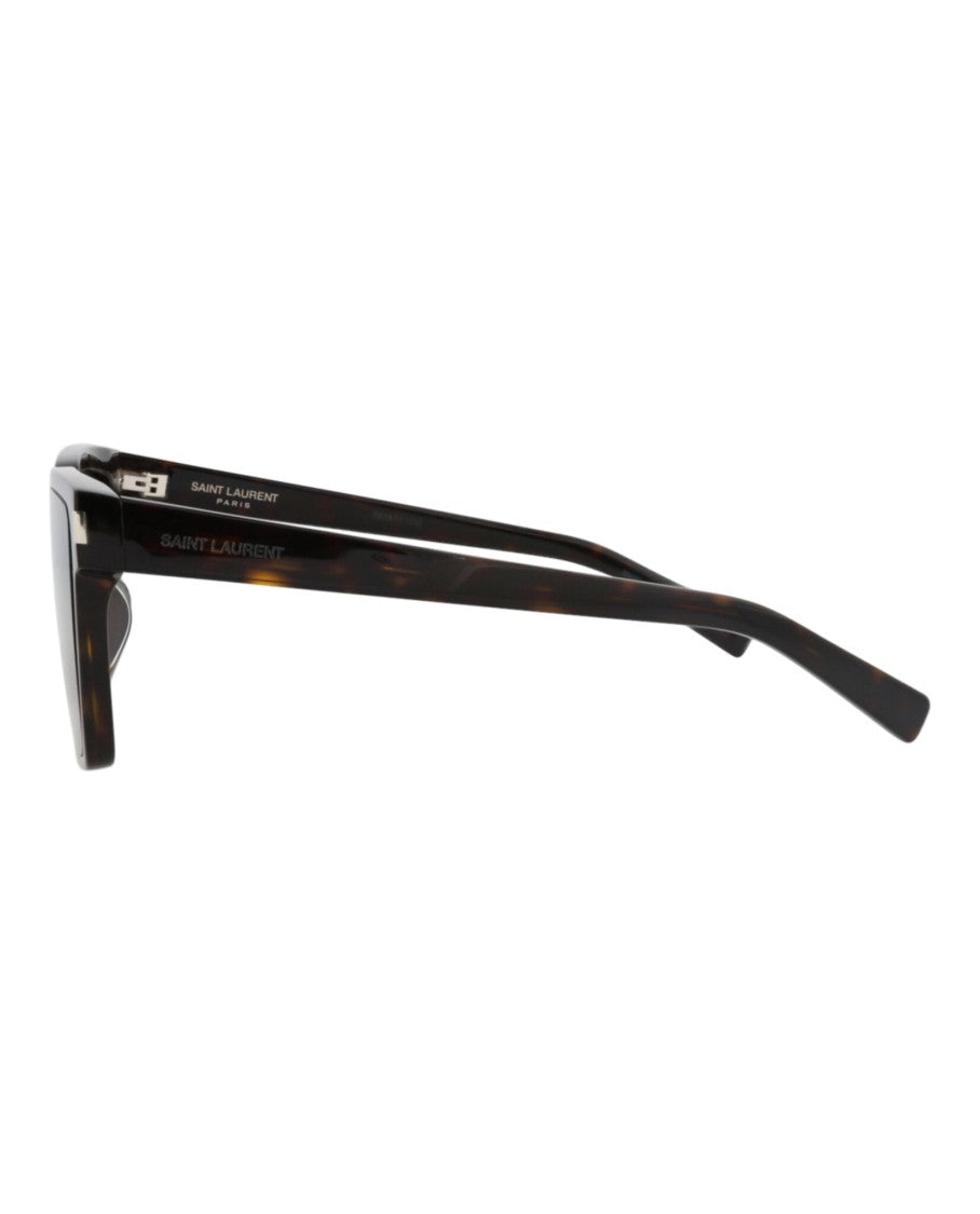 Saint Laurent Square-Frame Sunglasses In Recycled Acetate