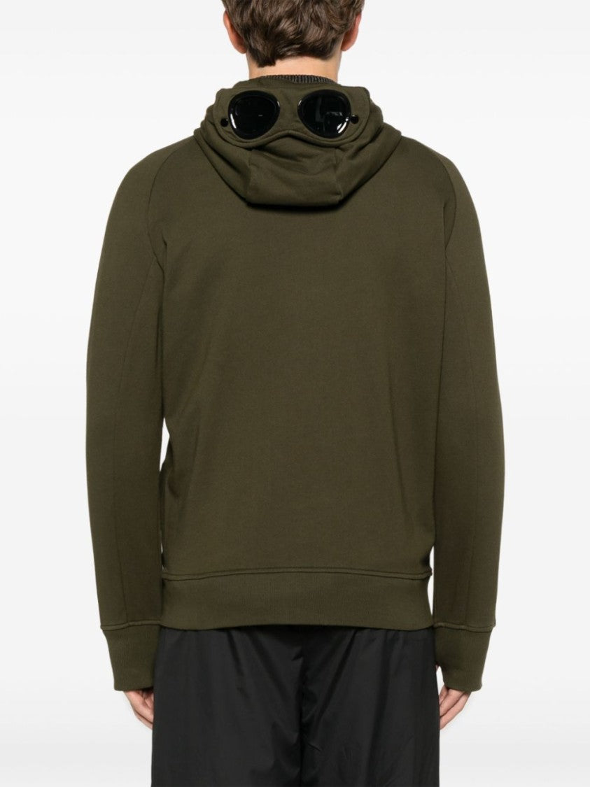 C.P. Company Goggles-Detail Zip-Up Hoodie
