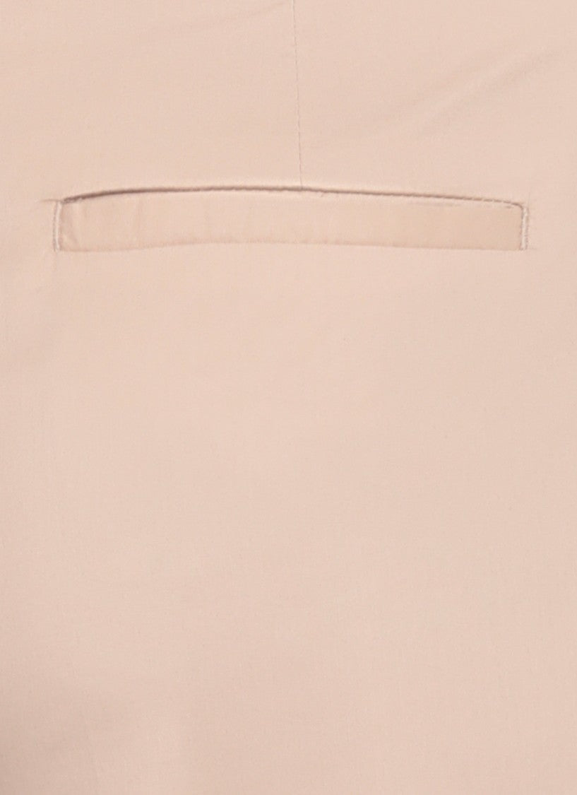 Peserico Beige Light Point Cotton Pants