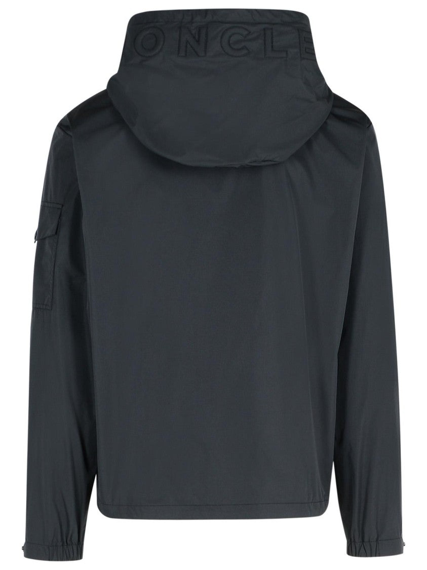 Moncler Sassiere' Black Polyamide Jacket