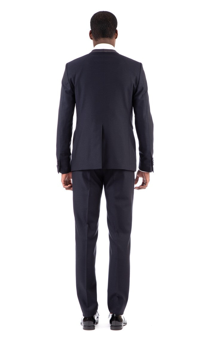 Tagliatore Bruce Super 110’S Wool Shawl Lapel Suit