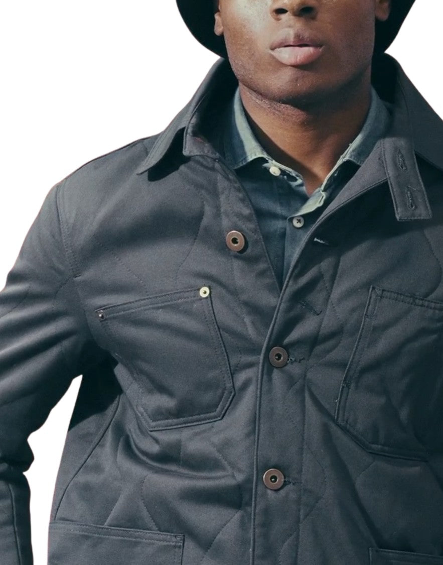 Tela Cruda Heritage-Inspired Quilted Workwear Jacket