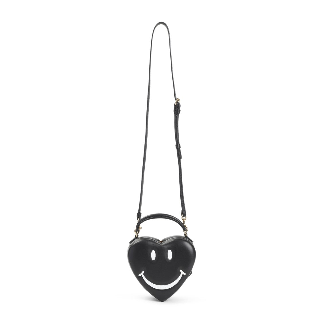 Moschino Smile Black Polypropylene Shoulder Bag