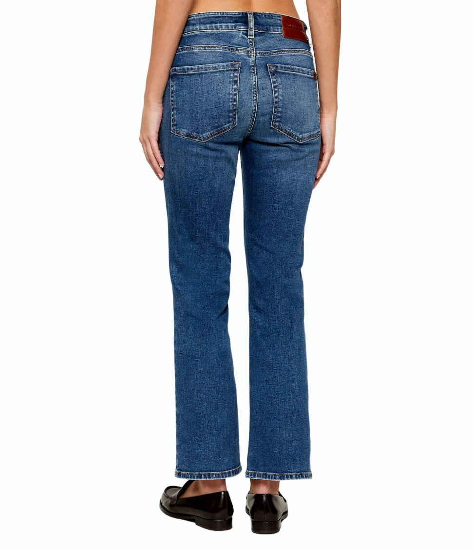 Weekend Stretch Cotton Cropped Denim Jeans