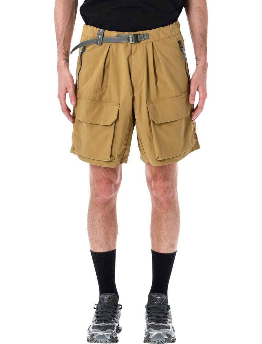 And Wander Technical Fabric Cargo Shorts