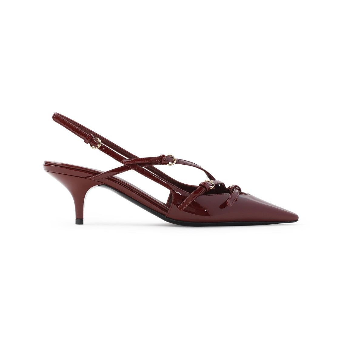 Miu Miu Red Patent Calf Leather Pumps