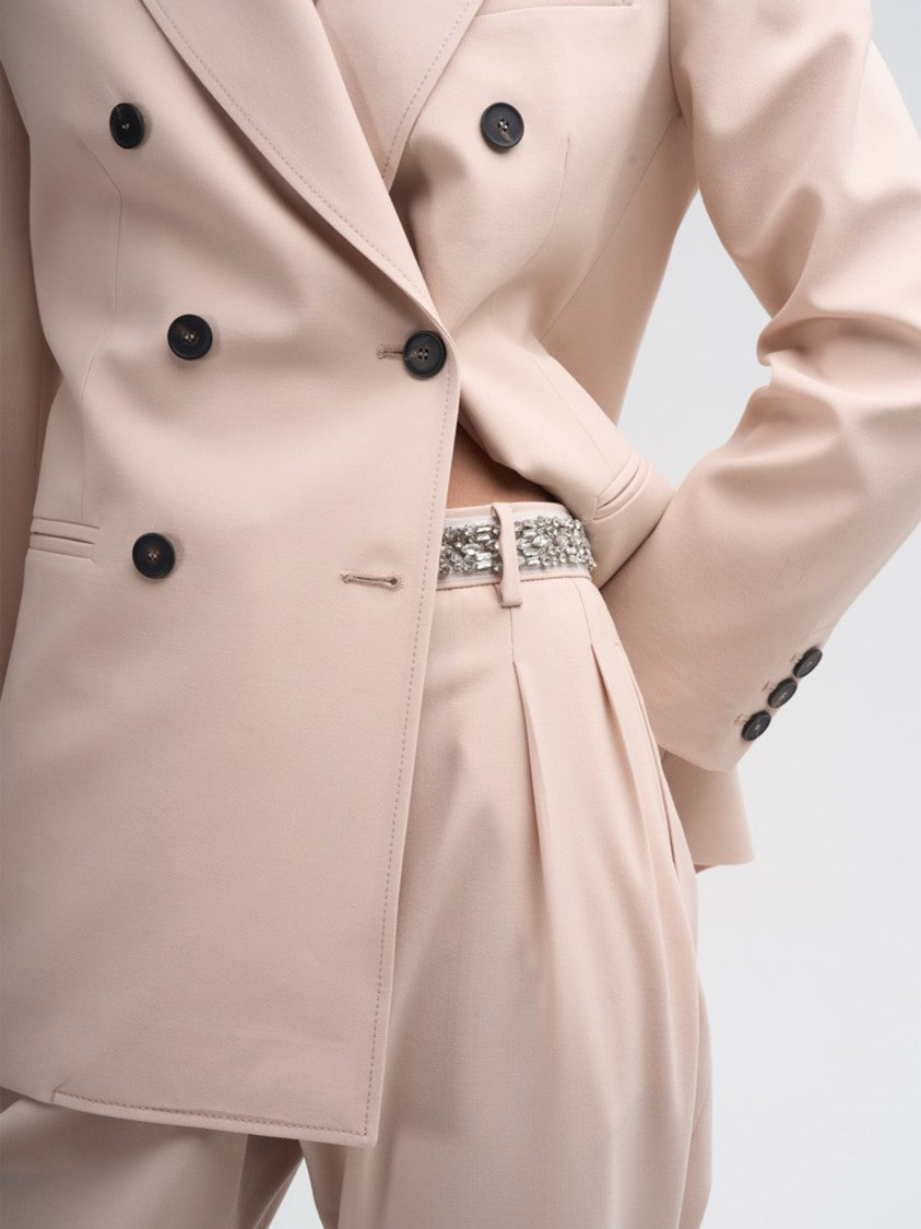 Co.Go Neutral Wool Blazer