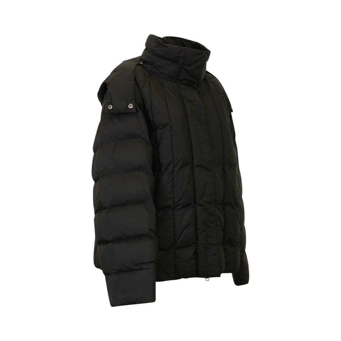 Max Mara Quilted Padded Jacket With High Collar