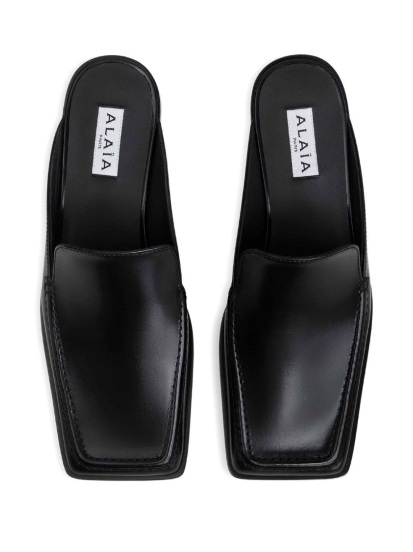 Alaïa Loafer Mules 35
