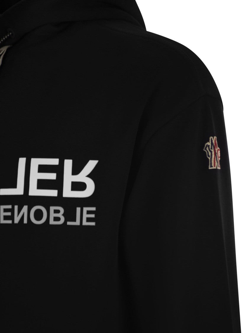 Moncler Grenoble Relaxed-Fit Cotton Fleece Hoodie