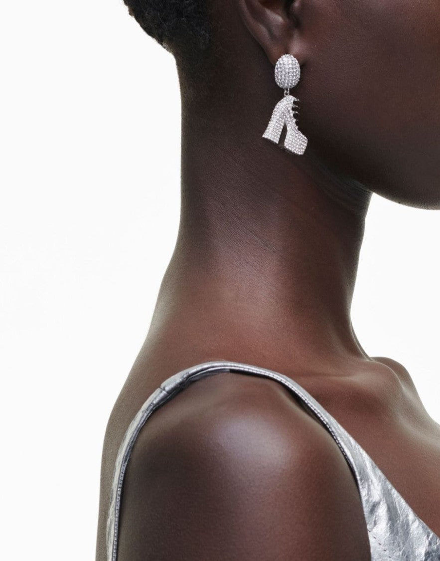 Marc Jacobs The Pavé Kiki Boot Earrings