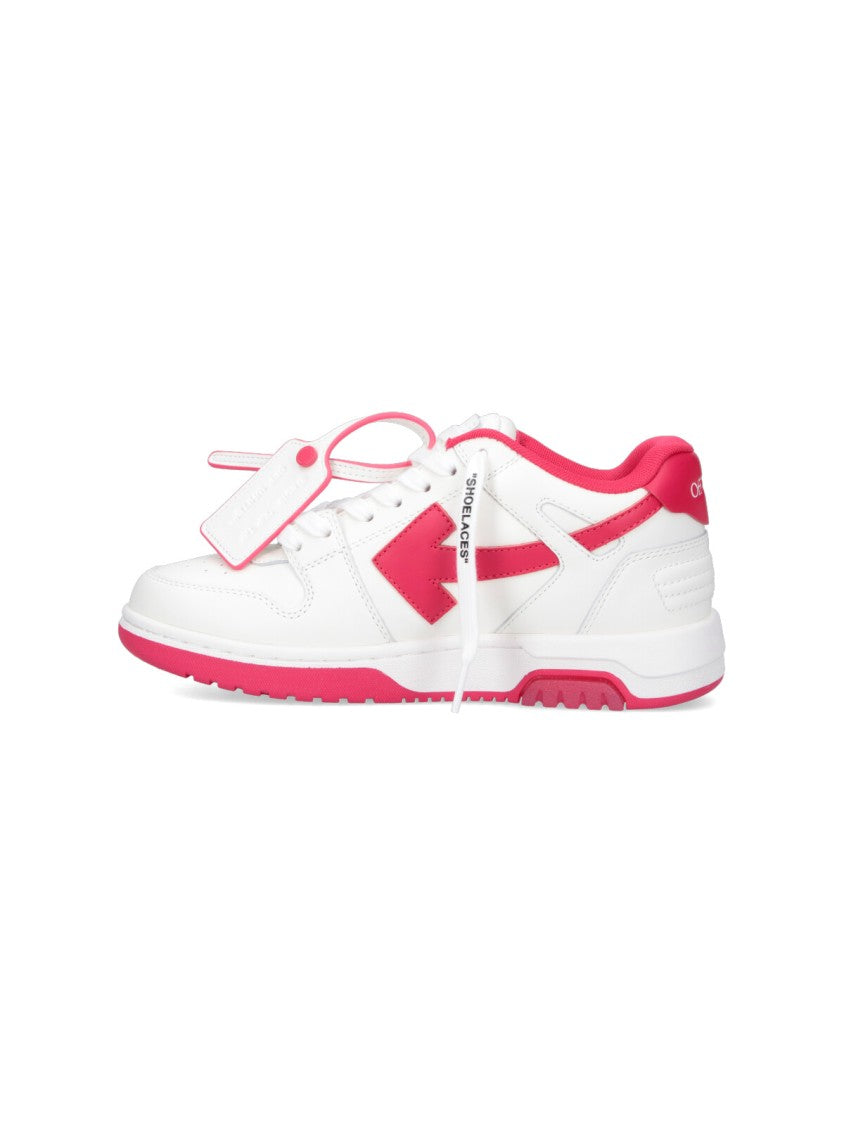 Off-White Out Of Office Sneakers – White And Pink