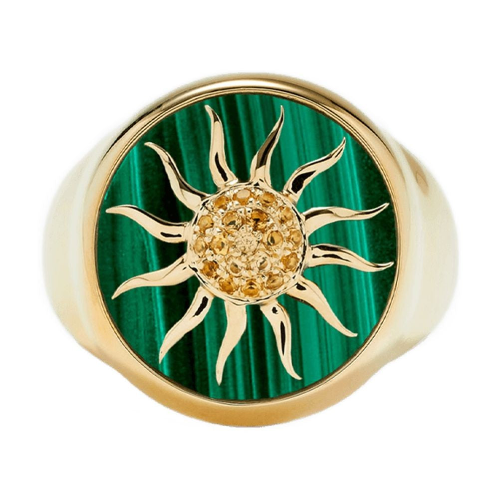 Yvonne Leon Fil Soleil Fuchsia Bracelet In Yellow Gold