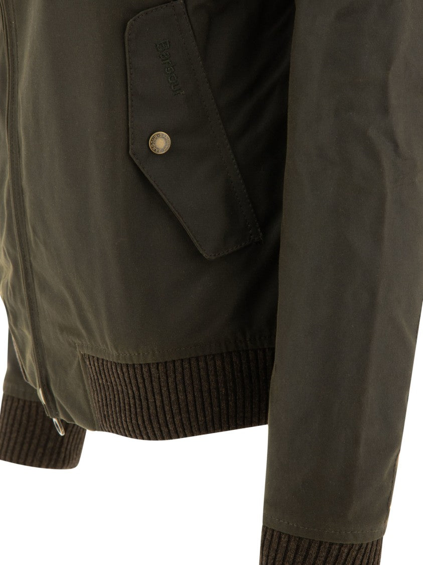 Baracuta Porton Wax Bomber Jacket
