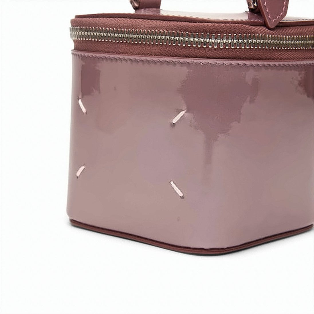 Maison Margiela Compact Pink Calfskin Mini Box Bag