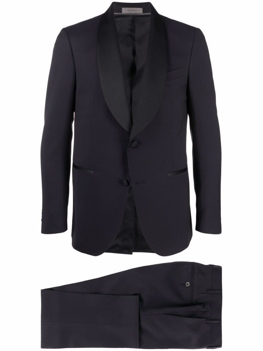 Corneliani Tailored Two-Piece Evening Suit With Shawl Lapel