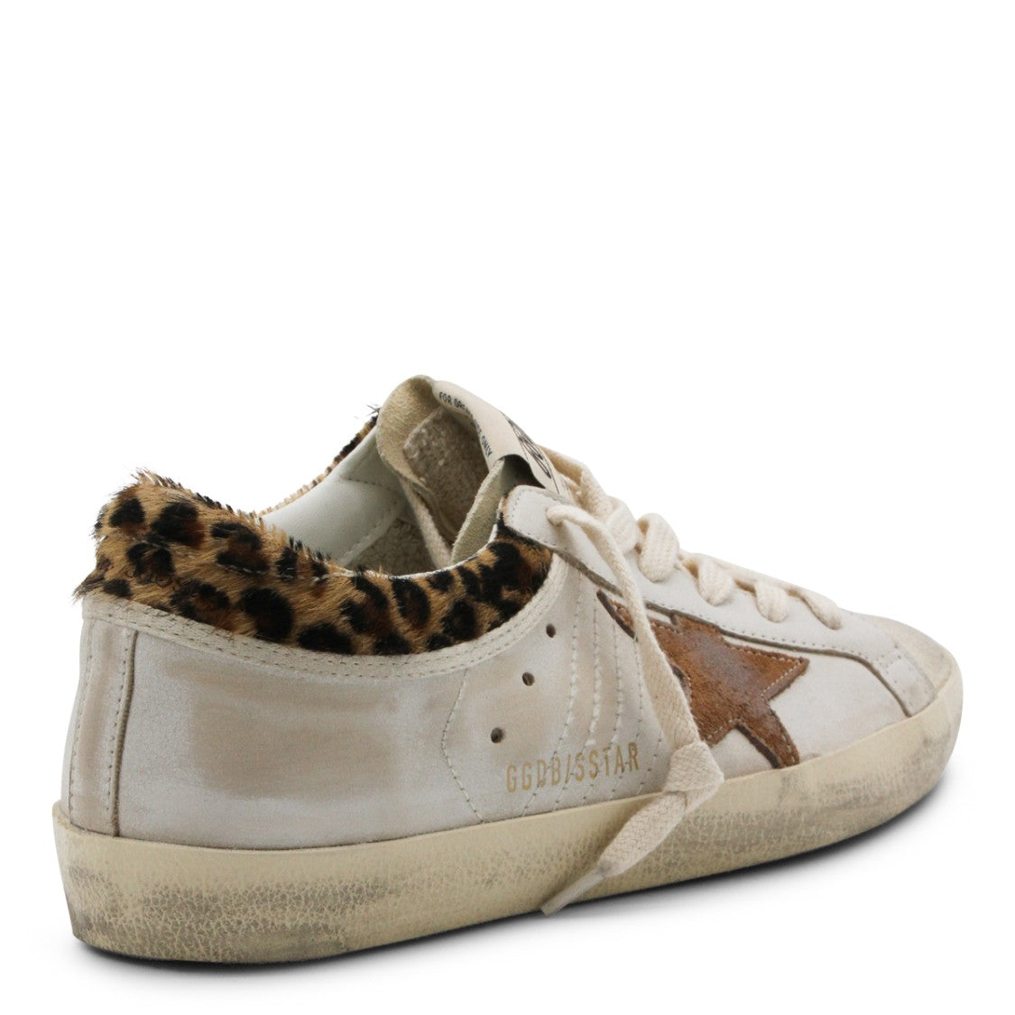 Golden Goose Leopard-Print Superstar Sneakers