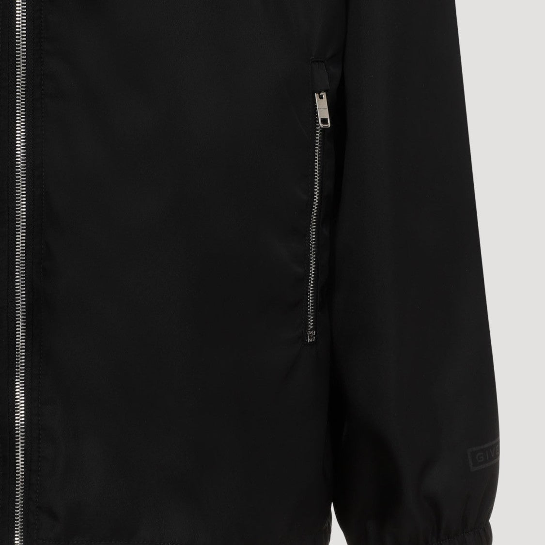 Givenchy Black Windbreaker Jacket