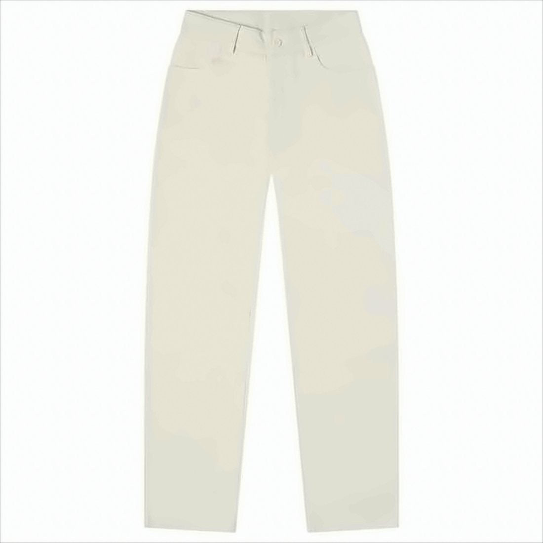 Baserange Straight-Leg High-Waist Organic Cotton Baserange Pants