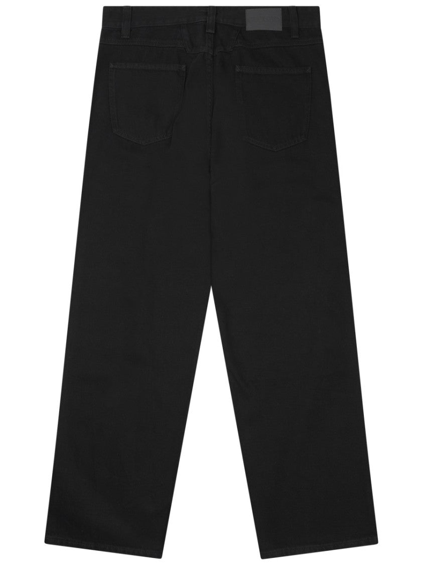 Closed Wide-Leg Black Denim Jeans