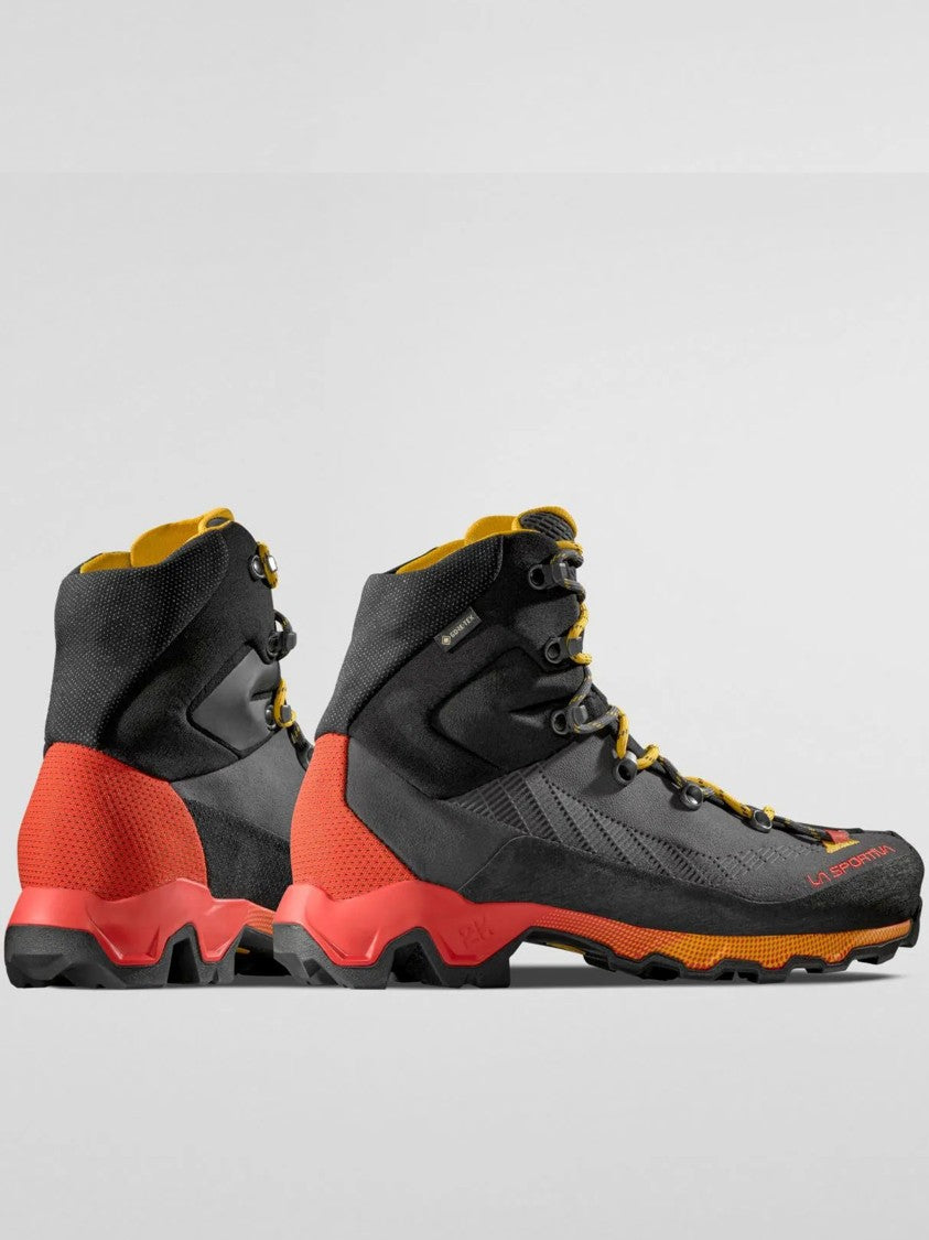 La Sportiva Black/Dark Grey Aequilibrium Trek High-Top Hiking Boots