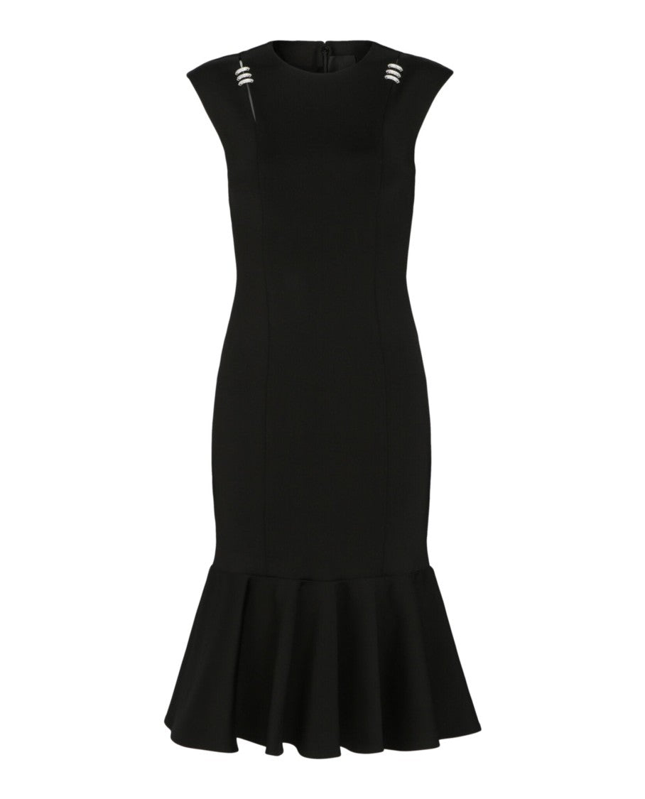 Givenchy Crystal-Detail Fit And Flare Dress