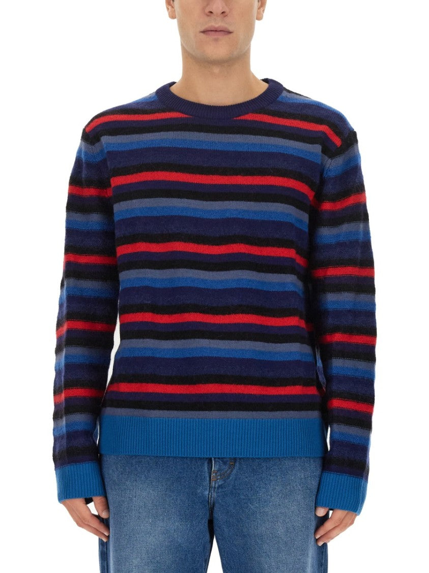 Ps Paul Smith Stripe Pattern Jersey