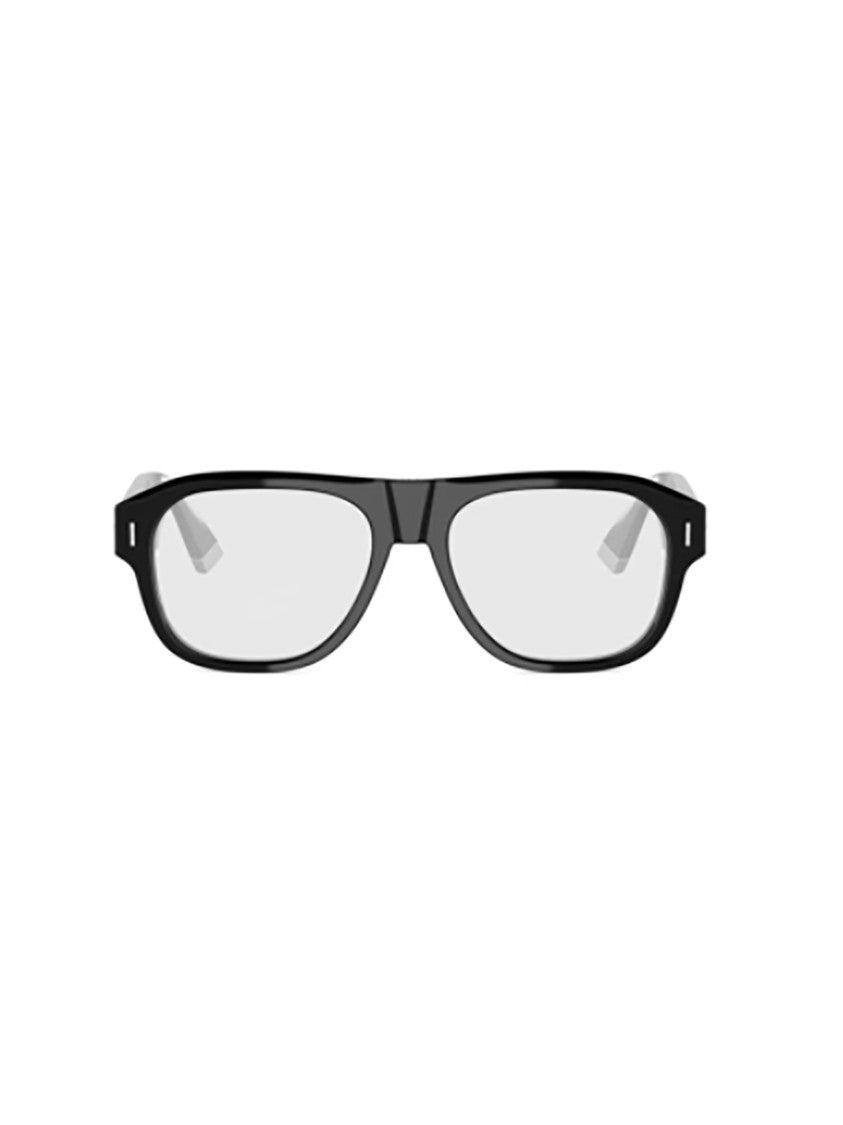 Dior Black Diortailoringo N1i Rectangular Eyeglasses