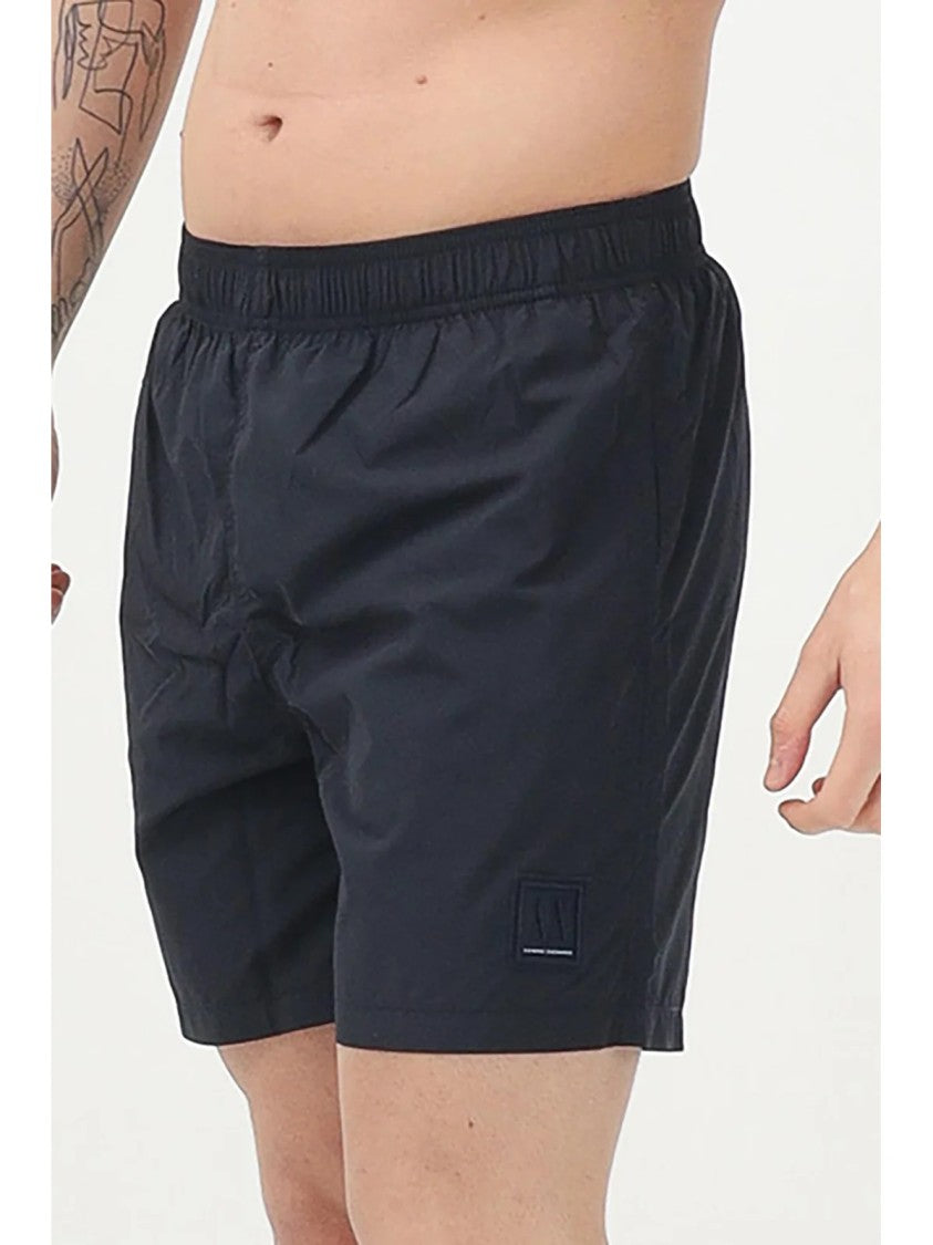 Armani Exchange Armani Exchange Polyester Swim Shorts - Colored