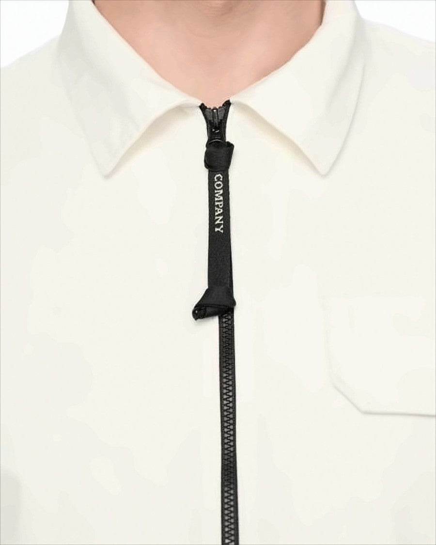C.P. Company Minimalist Front-Zipper Jacket With Classic Collar