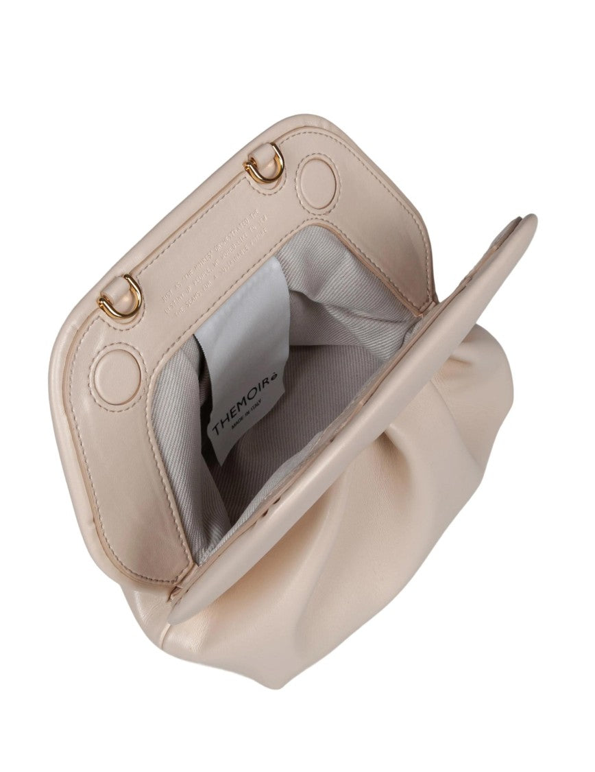 Themoirè Bios Handbag In Butter-Coloured Eco-Leather