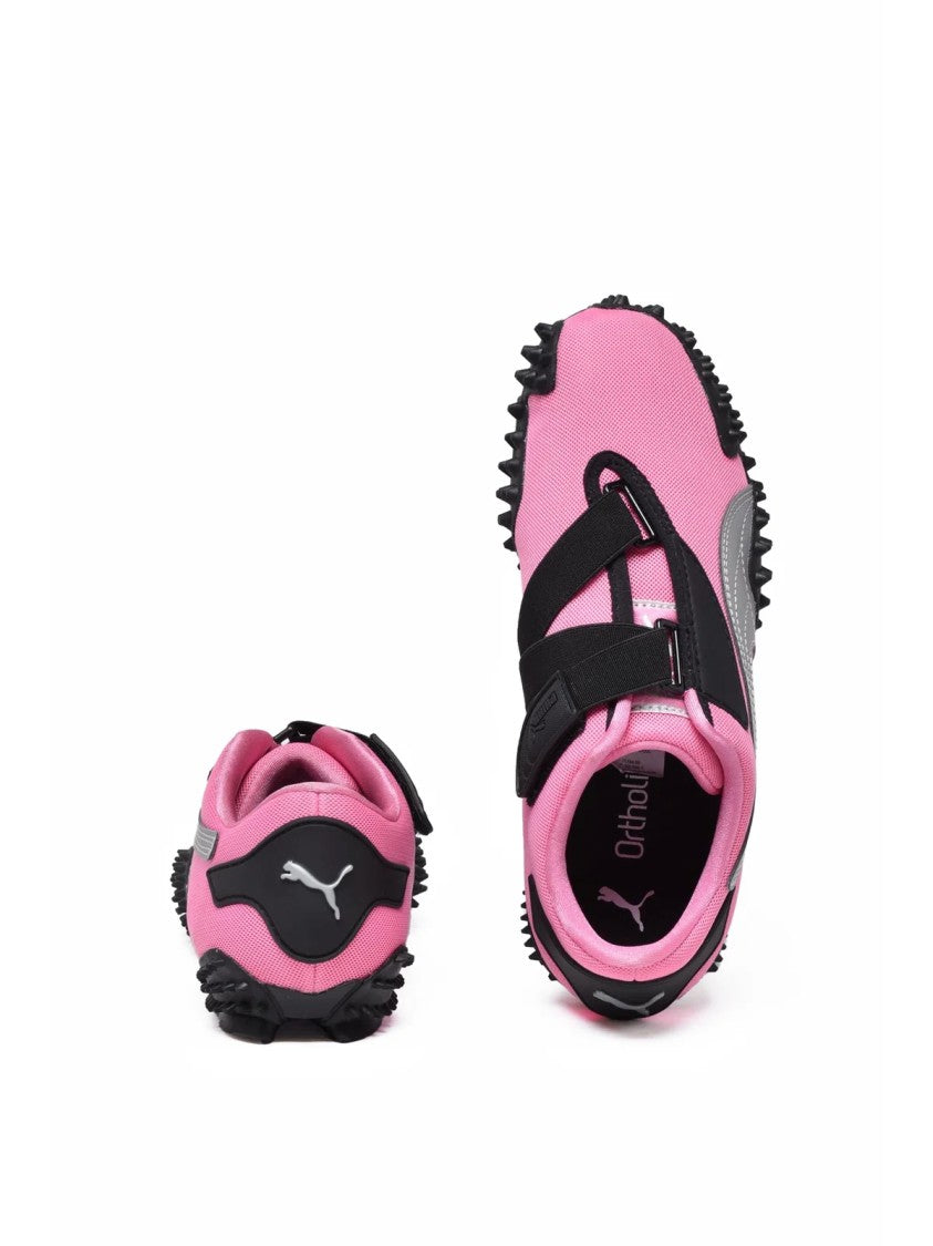 Puma Pink Polyester-Blend Camouflage Sneakers