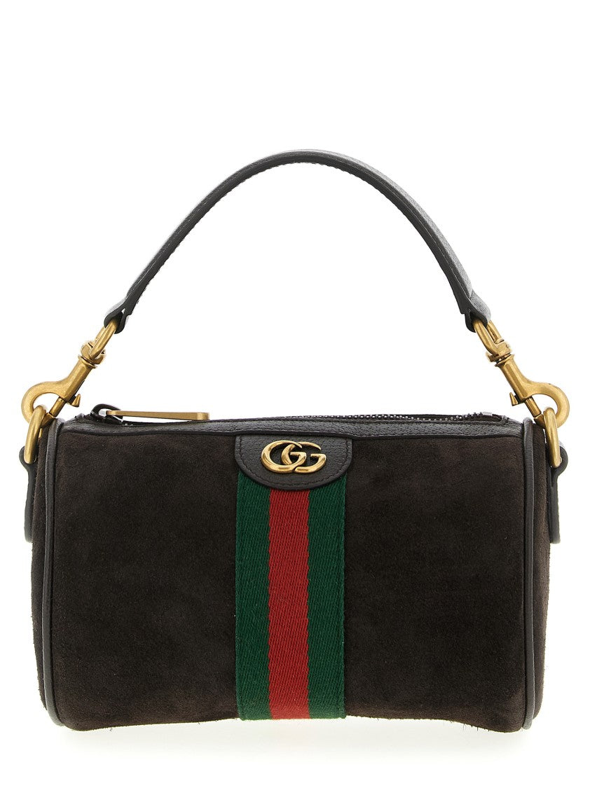Gucci 'Ophidia' Mini Suede And Leather Bag