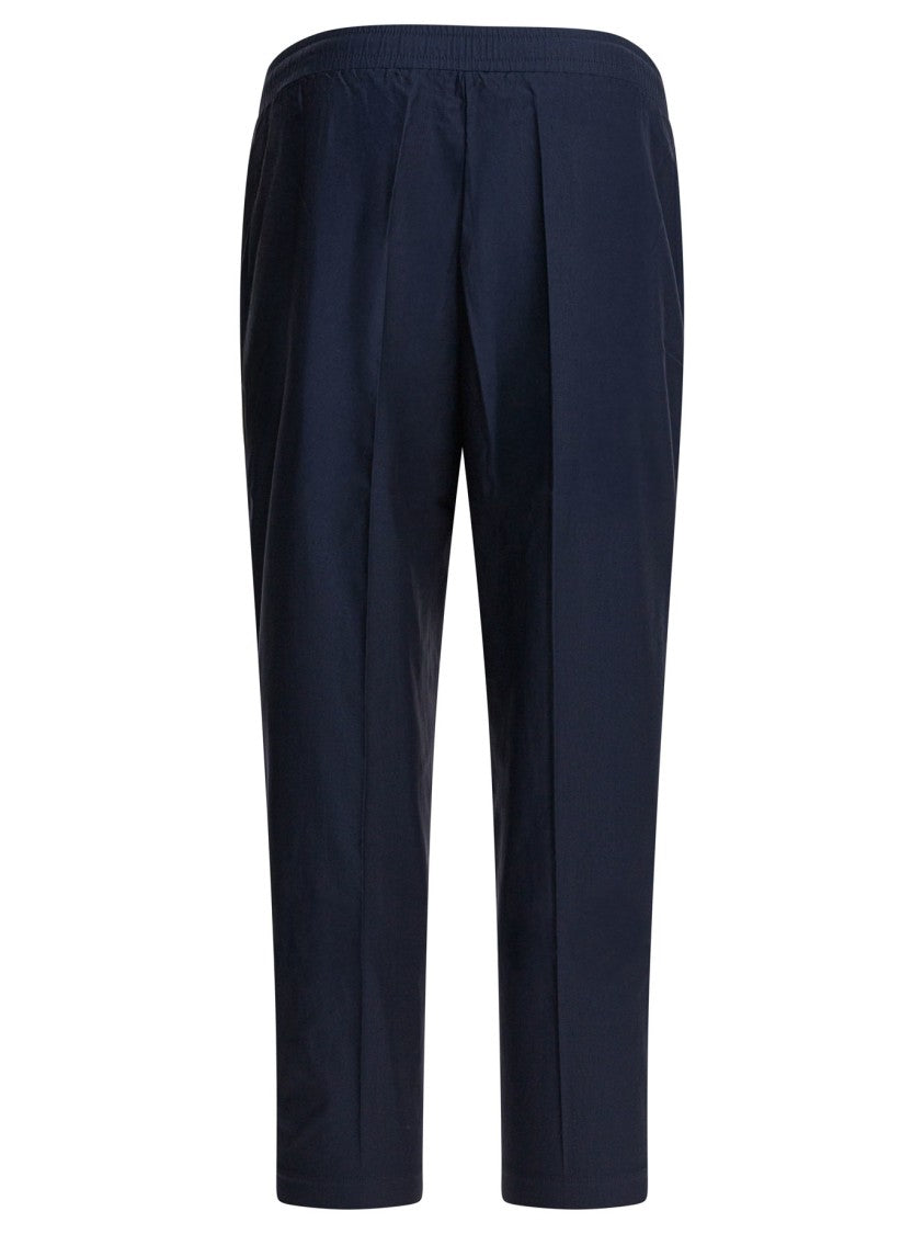 Altum Straight Leg Trousers With Elastic Waistband