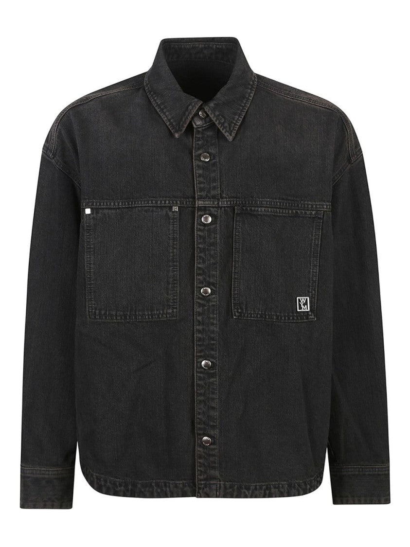 Wooyoungmi Relaxed Fit Denim Shirt With Vintage Appeal