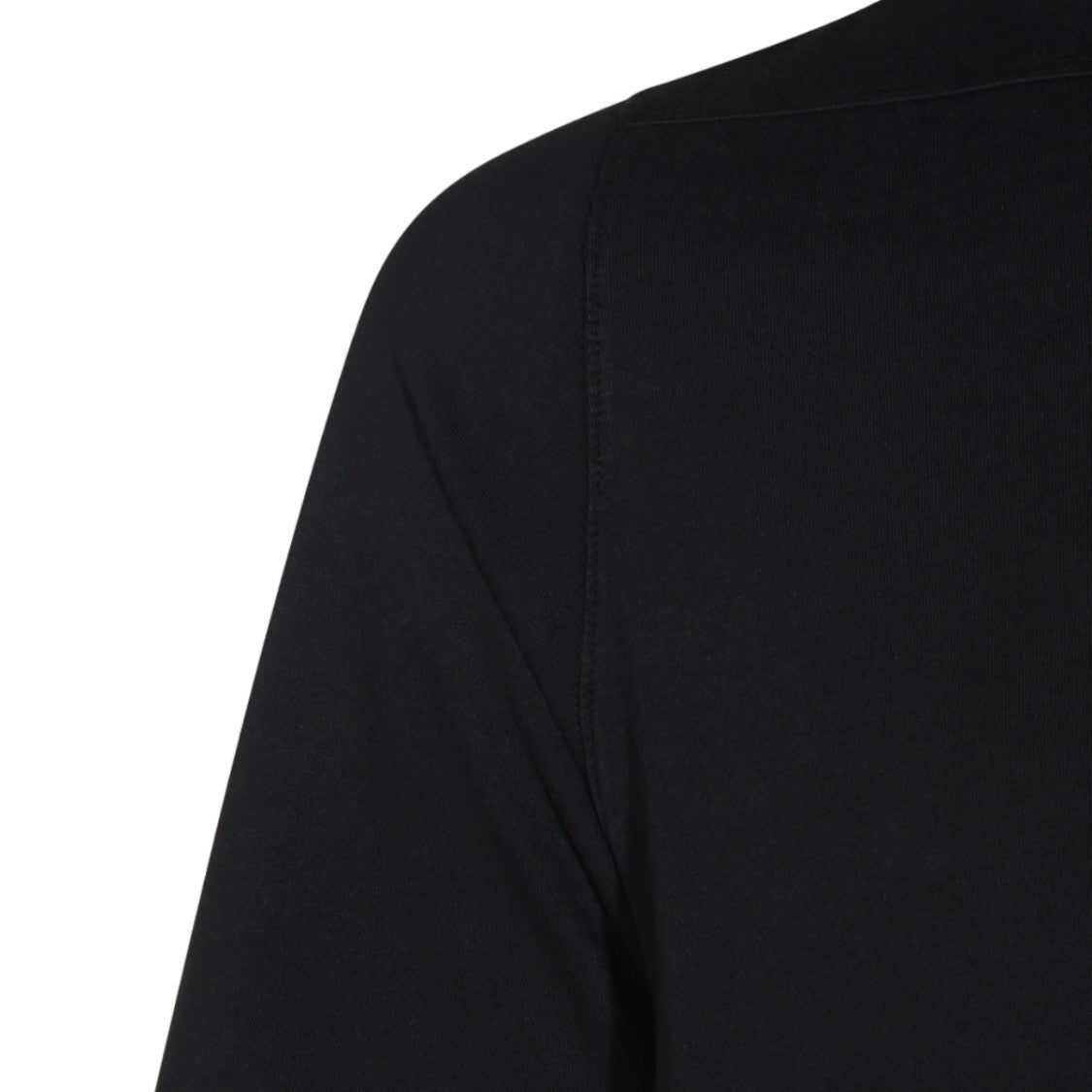 Drkshdw By Rick Owens Black Minimalist Graphic Logo T-Shirt