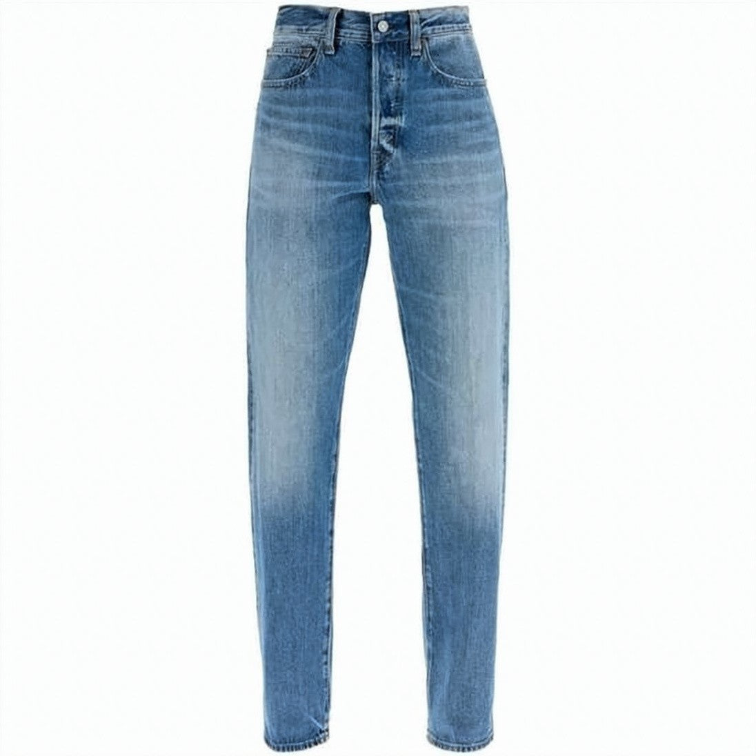 Polo Ralph Lauren Mid-Rise Straight-Leg Denim Pants With Classic Five-Pocket Design