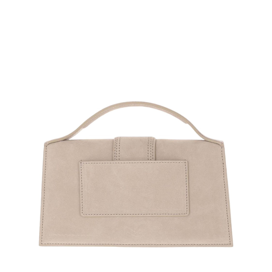 Jacquemus Structured Leather Bag With Gold Logo Detail