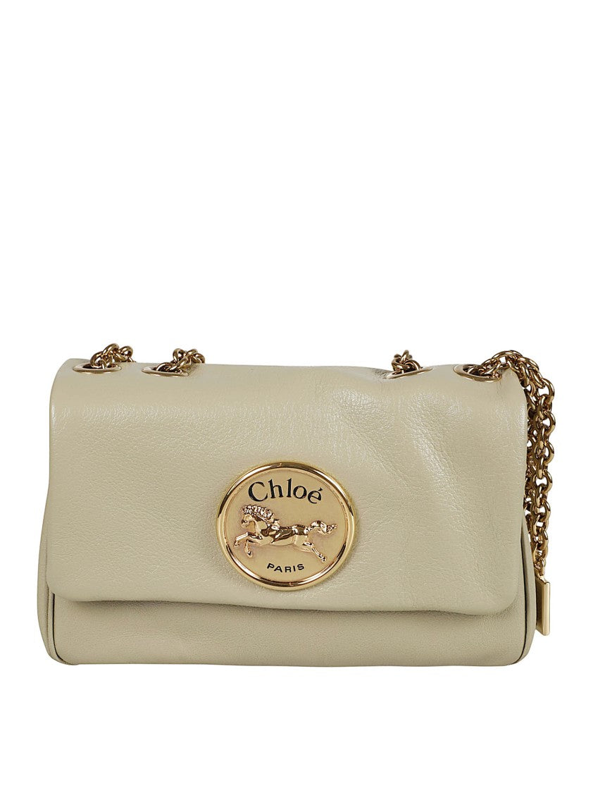 Chloé Structured Shoulder Bag With Chain Detailing