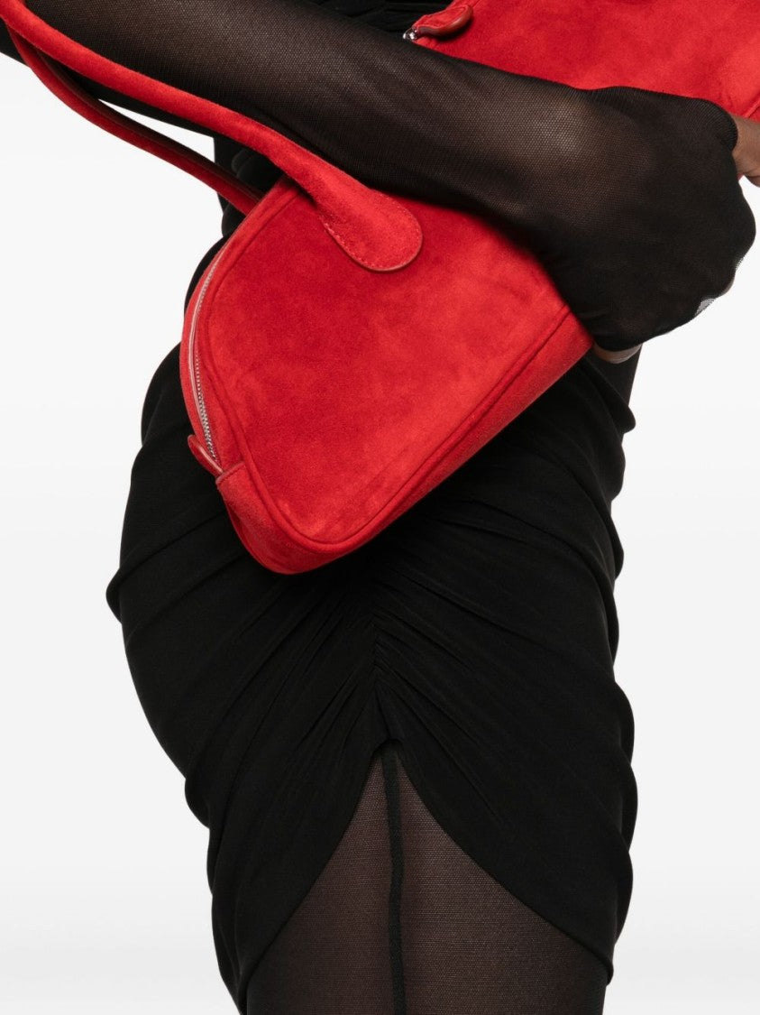 Norma Kamali Ruched Black Mini Dress