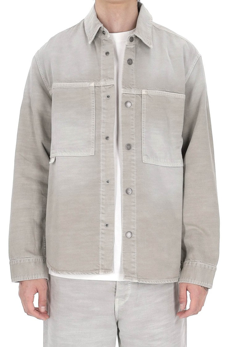 Haikure Arno Cotton Bull Overshirt Jacket