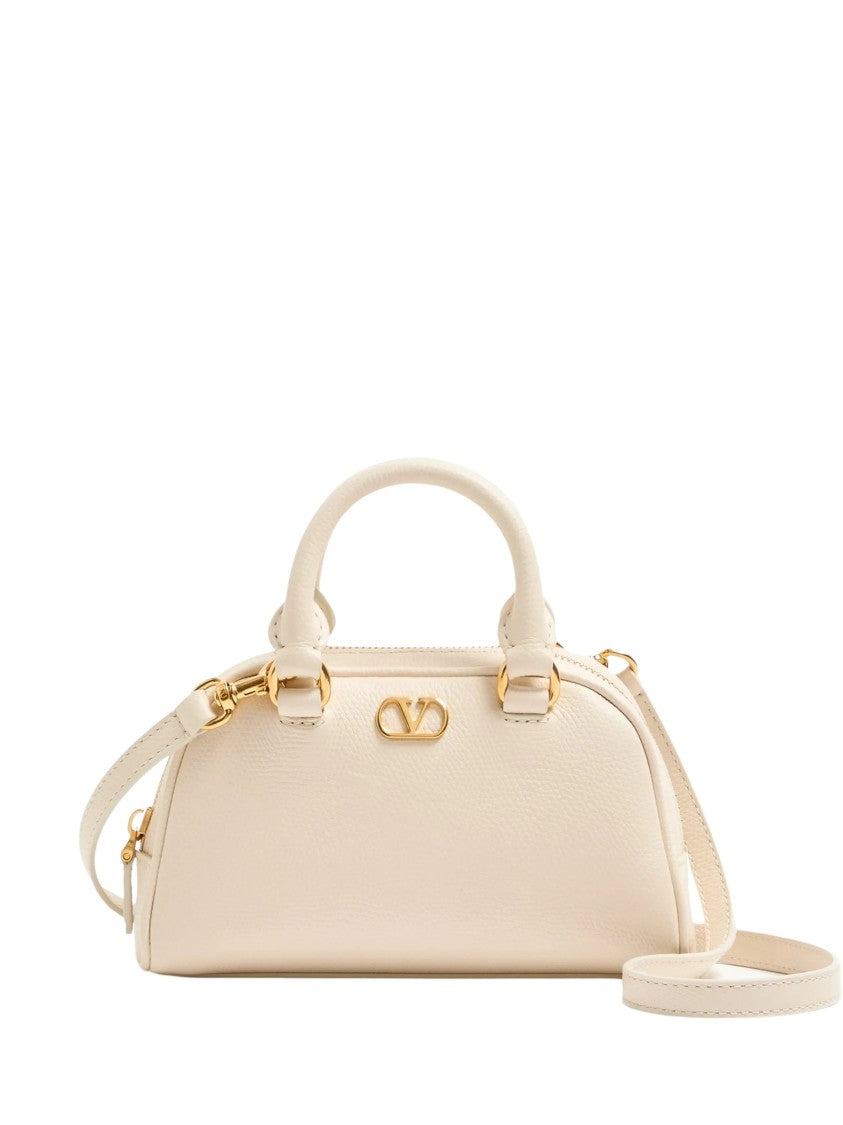 Valentino Mini Bag Structured Gold-Accent Mini Bag