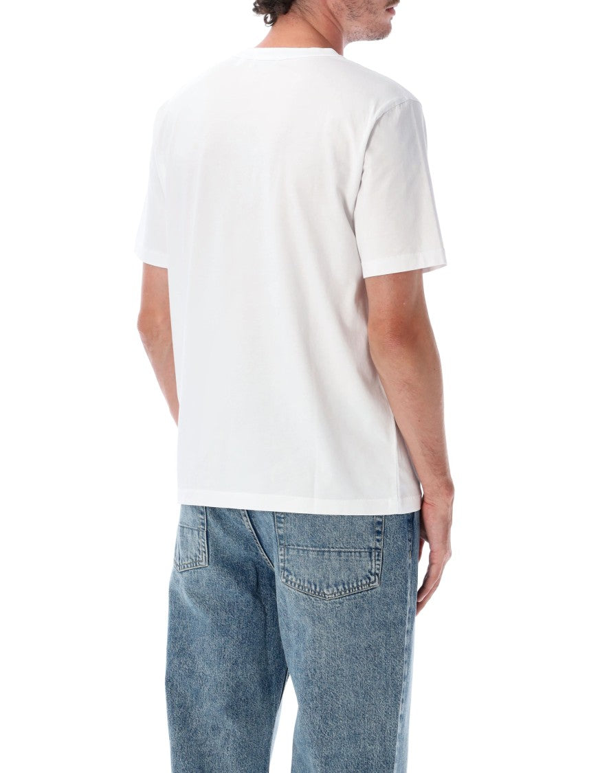 Off-White Classic Short-Sleeve Tee With Bold Logo Detail