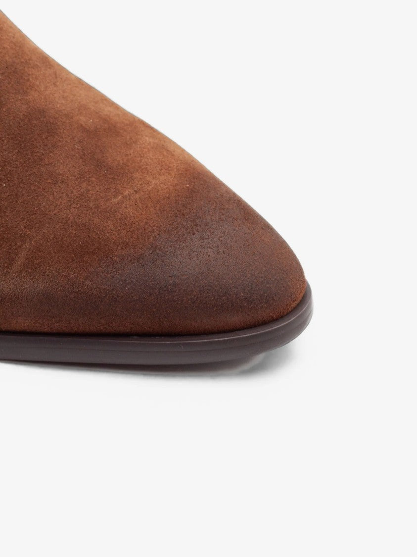 Ash Fame Pointed-Toe Leather Boots