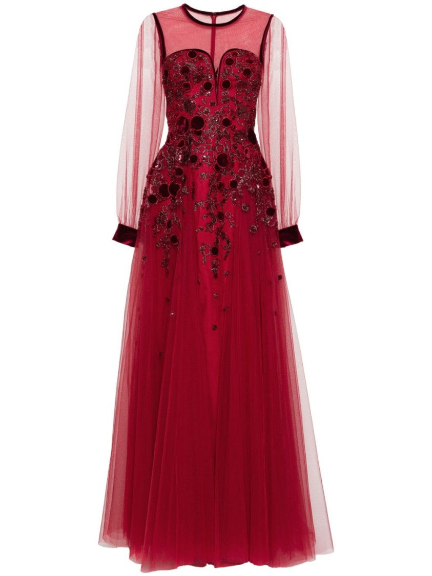saiid kobeisy evening dresses Polka Dot Tulle Evening Dress  Saiid Kobeisy